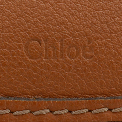 Chloe Leather Large Marcie Hobo Tan 5 of 9
