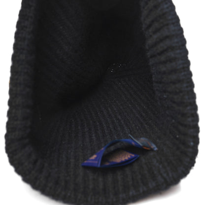 Louis Vuitton Cashmere Ribbed LV Spark Beanie Black 4 of 5