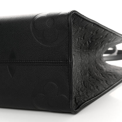 Louis Vuitton Empreinte Monogram Giant OnTheGo MM Black 10 of 10