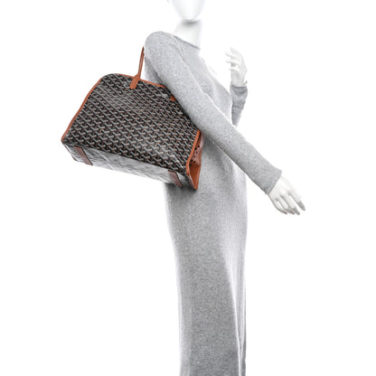 Goyard Goyardine Sac Hardy Pet Carrier PM Black Gold 2 of 12