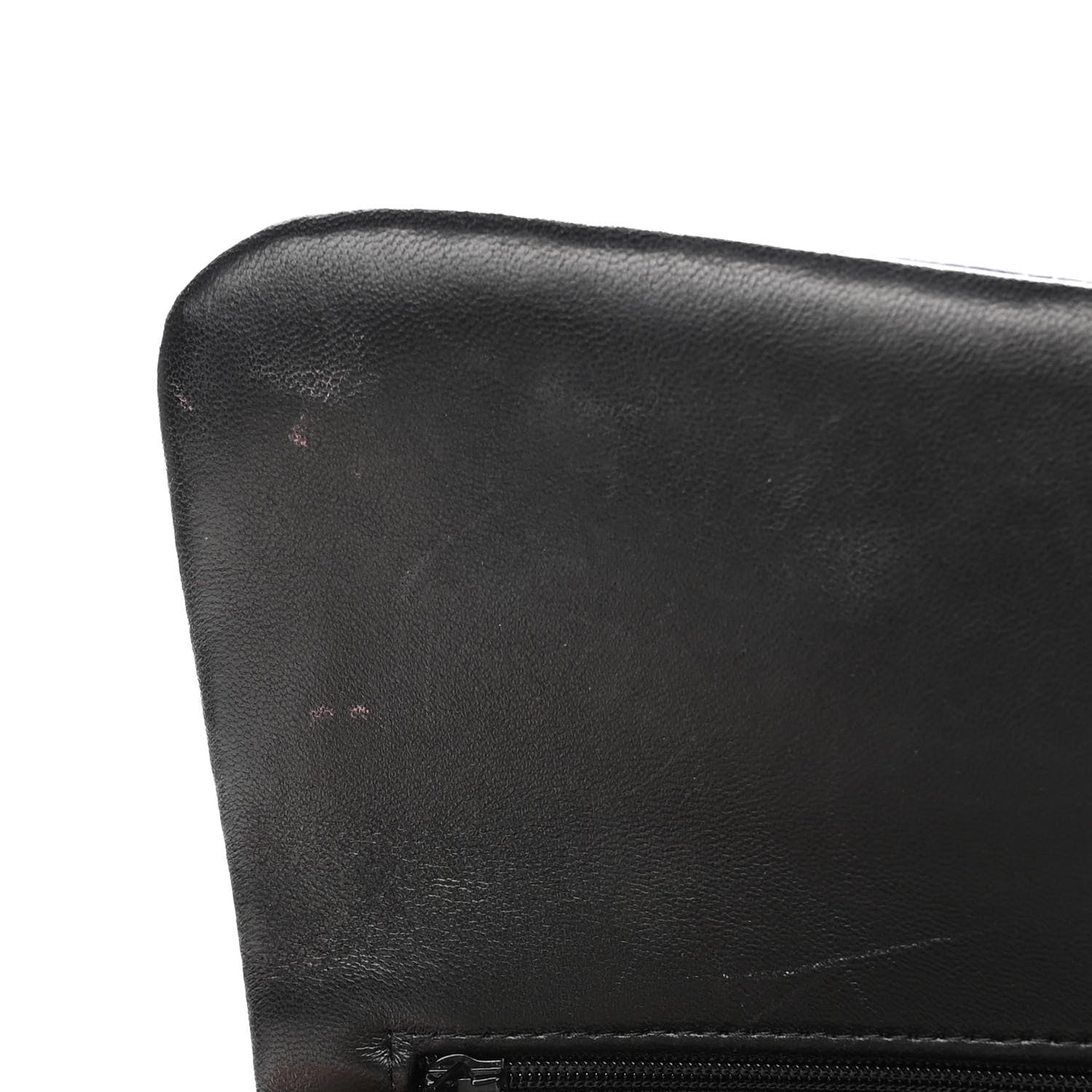 Chanel Lambskin Quilted Jumbo Double Flap Black 14 of 15