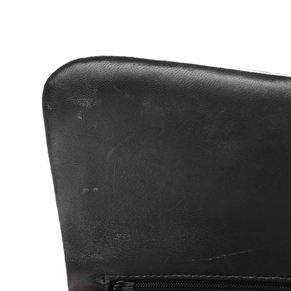 Chanel Lambskin Quilted Jumbo Double Flap Black 14 of 15