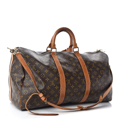 Louis Vuitton Monogram Keepall Bandouliere 50 4 of 23