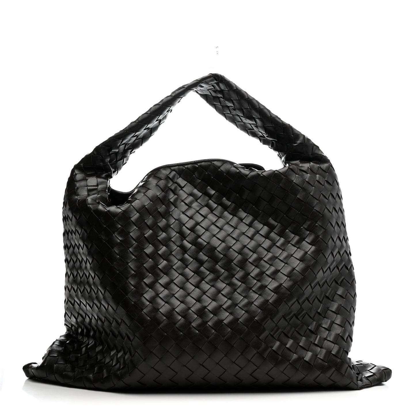Calfskin Intrecciato Large Hop Fondant