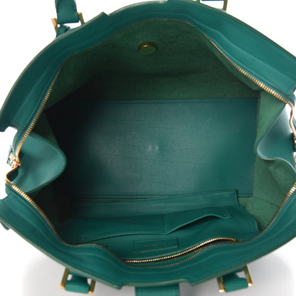 Saint Laurent Calfskin Medium Classic Y Cabas Green 5 of 12