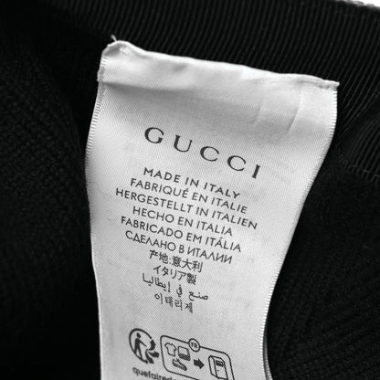 Gucci Covered Wool GG Monogram Baseball Hat XXL Grey Dark Grey Black 8 of 12