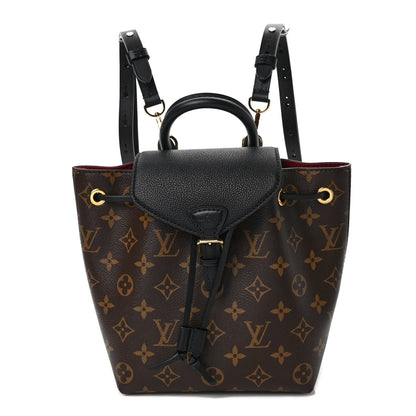 Louis Vuitton Monogram BB Montsouris NM Backpack Black 1 of 10