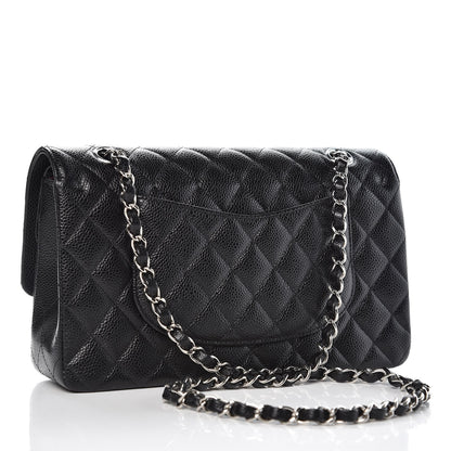 Chanel Caviar Quilted Medium Double Flap Black 4 of 11