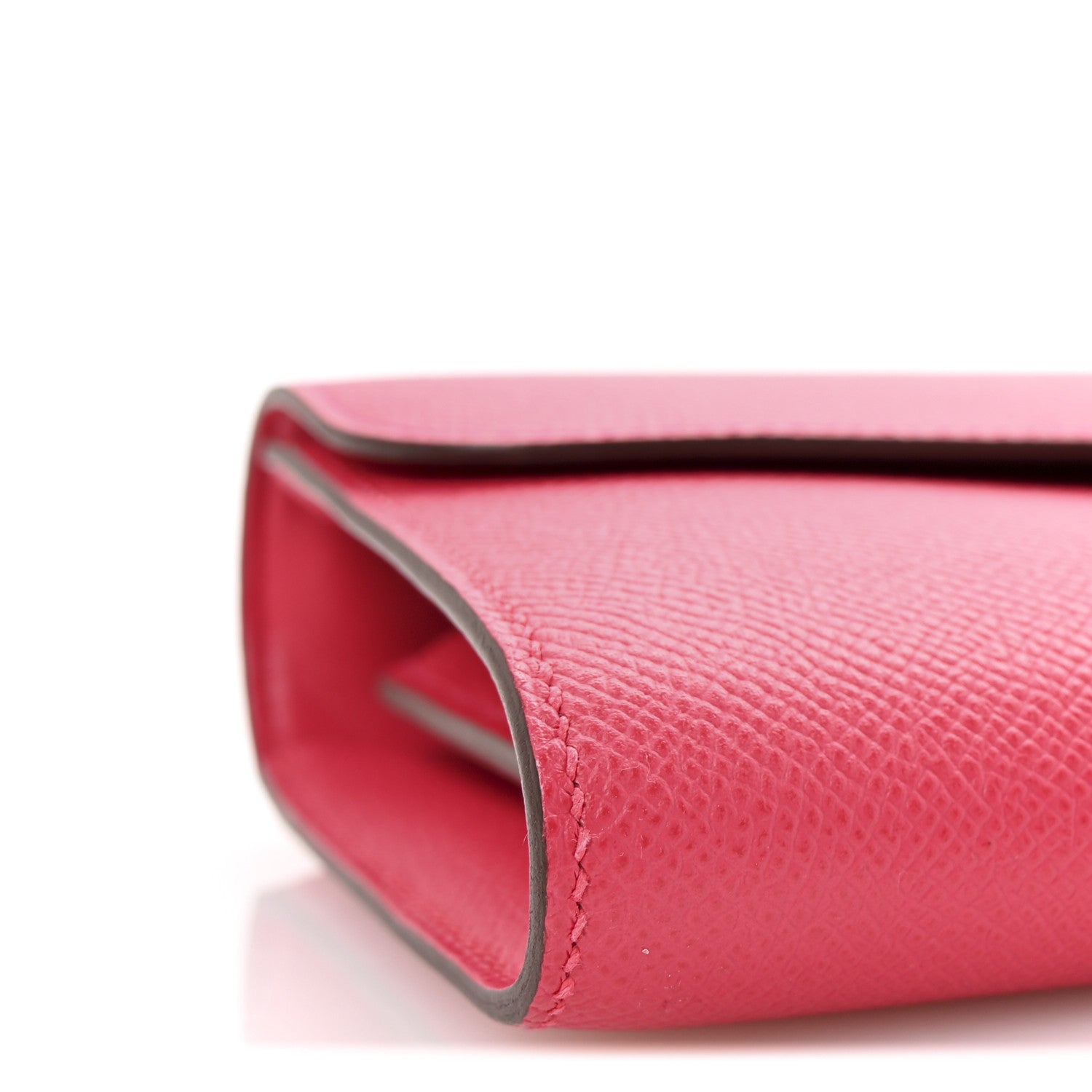 Hermes Epsom Alligator Lizard Constance Wallet To Go Rose Extreme 15 of 19