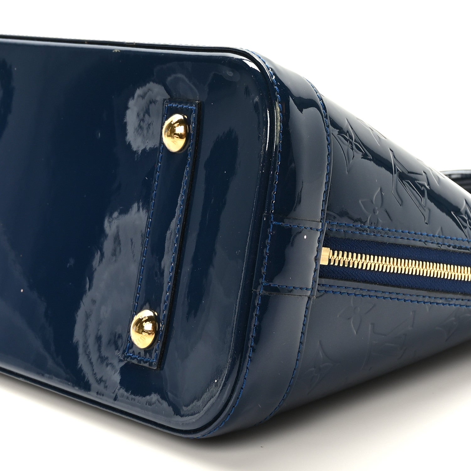 Louis Vuitton Vernis Alma PM Blue Infini 8 of 8