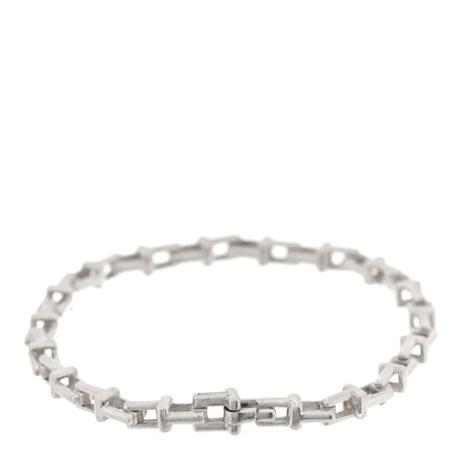 Tiffany Sterling Silver T Link Chain Bracelet 2 of 4