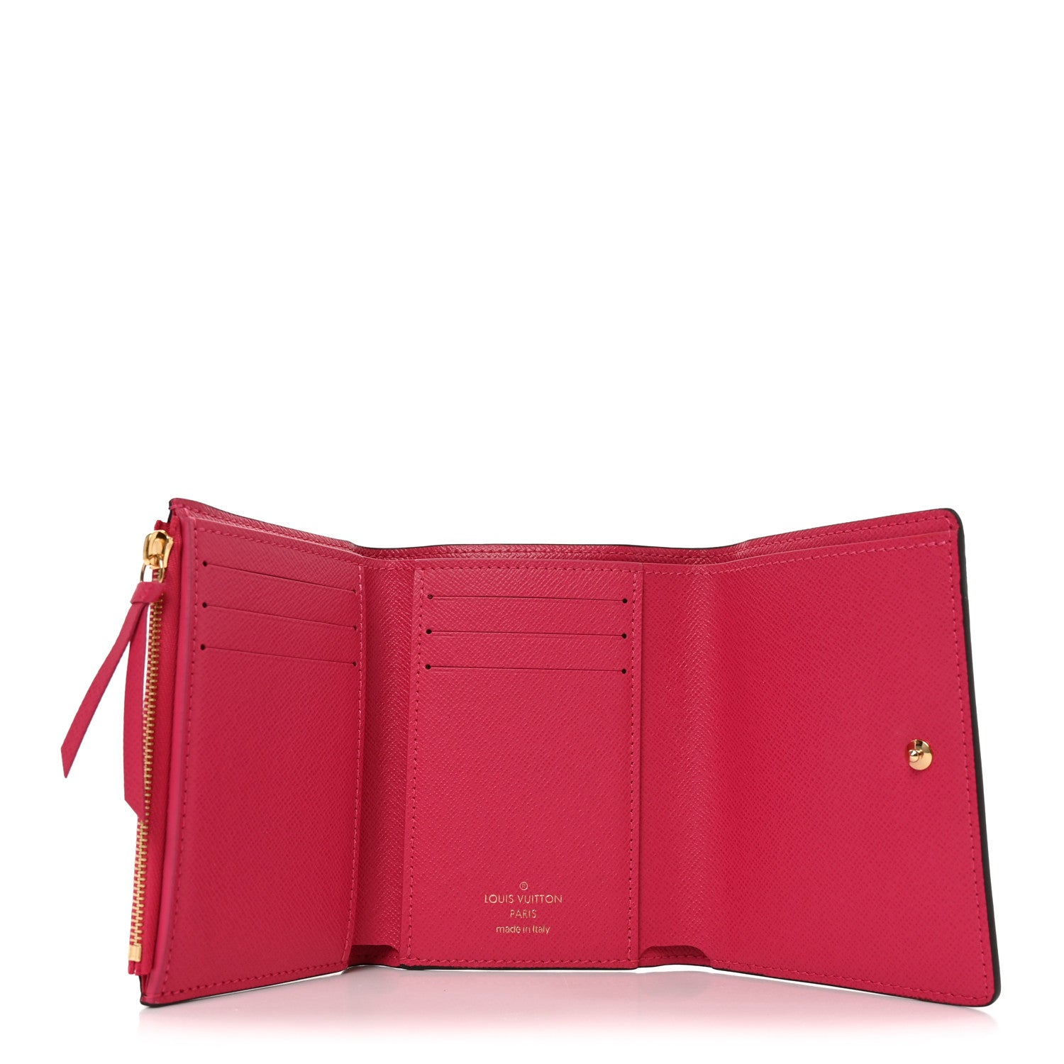 Louis Vuitton Monogram 2019 Christmas Animation Victorine Wallet Fuchsia 5 of 6