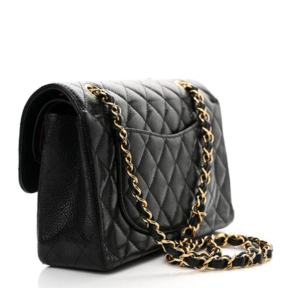 Chanel Caviar Quilted Small Double Flap Black 3 of 12