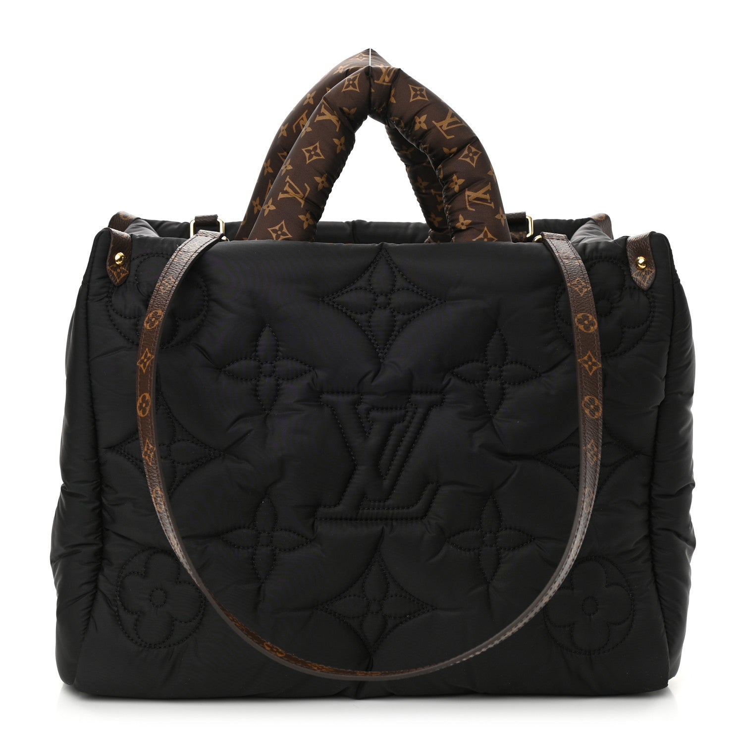 Louis Vuitton Econyl Monogram Pillow Giant Onthego MM Black 1 of 6