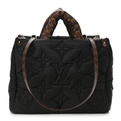 Louis Vuitton Econyl Monogram Pillow Giant Onthego MM Black 1 of 6