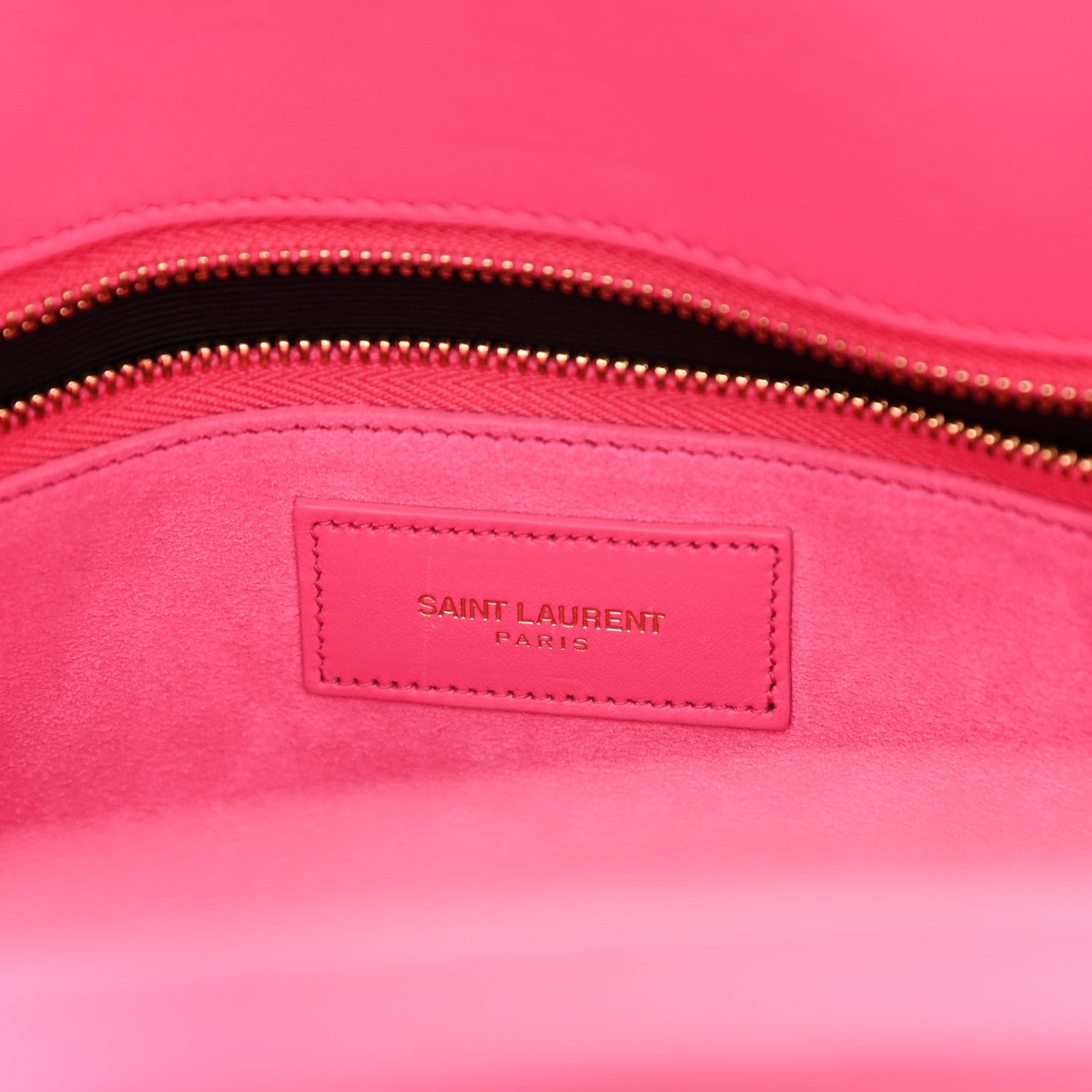 Saint Laurent Calfskin Small Sac De Jour Bubblegum 8 of 11
