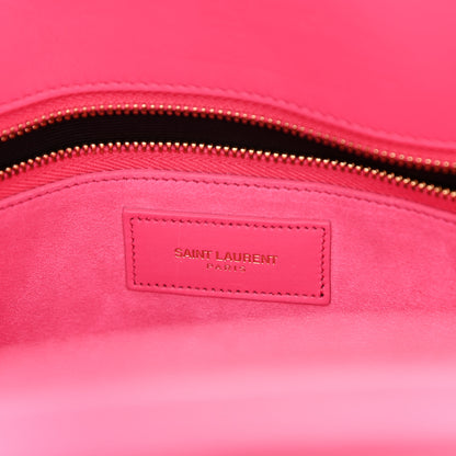 Saint Laurent Calfskin Small Sac De Jour Bubblegum 8 of 11