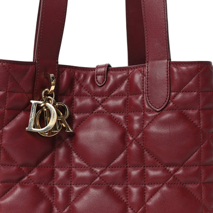 Christian Dior Calfskin Macrocannage Medium Toujours Bordeaux 9 of 11