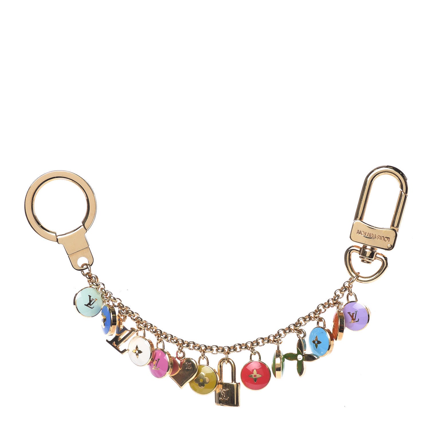 Louis Vuitton Pastilles Key Chain Bag Charm Multicolor 1 of 3