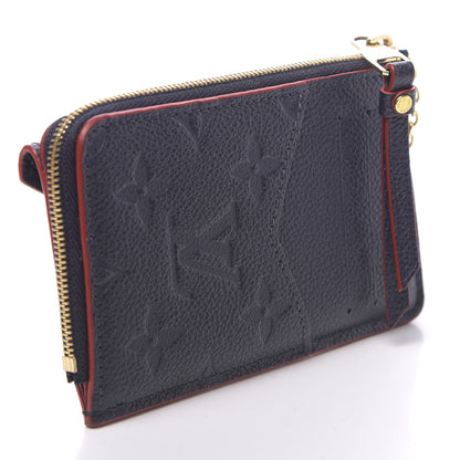 Louis Vuitton Empreinte Recto Verso Card Holder Marine Rouge 3 of 7