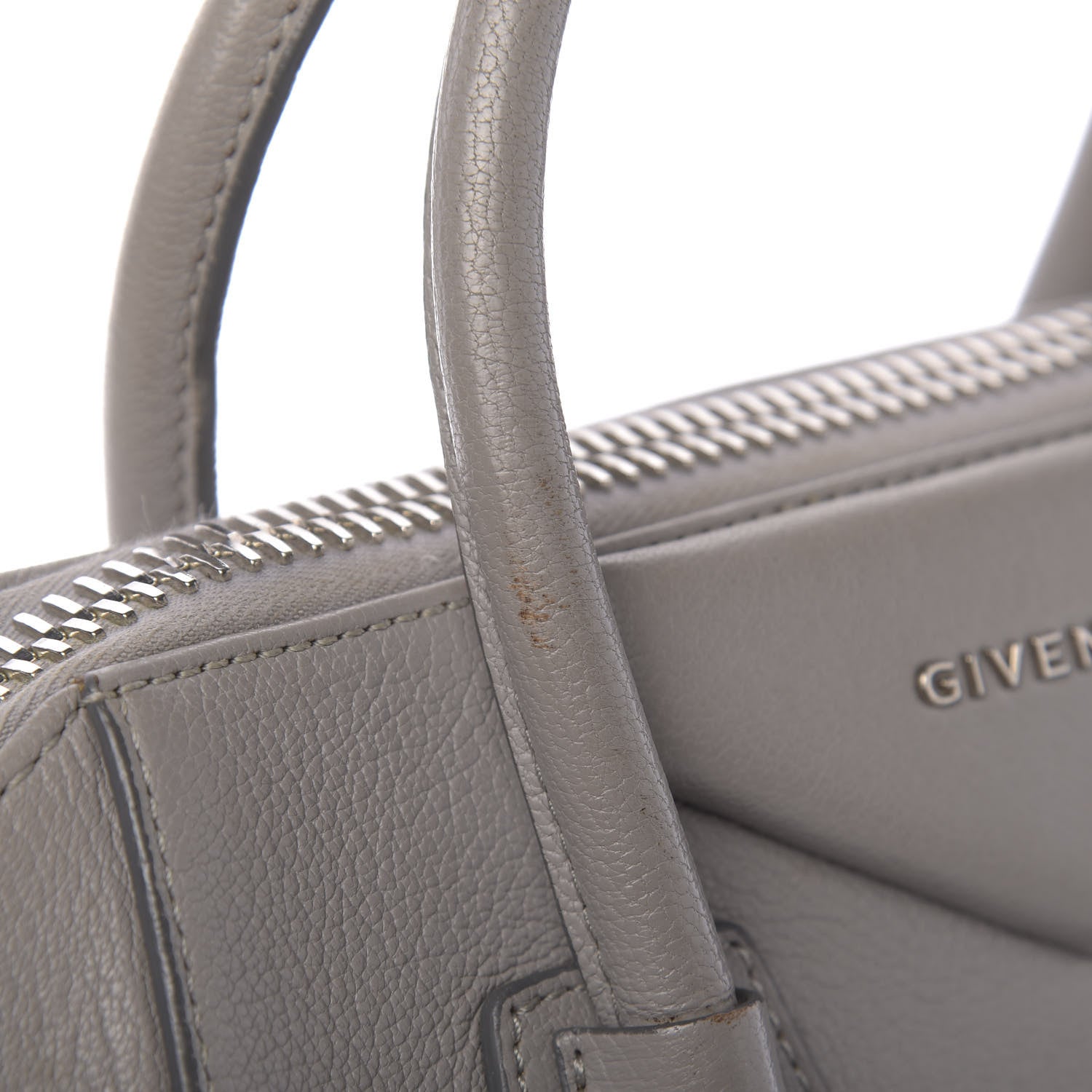 Givenchy Sugar Goatskin Small Antigona Pearl Grey 13 of 16