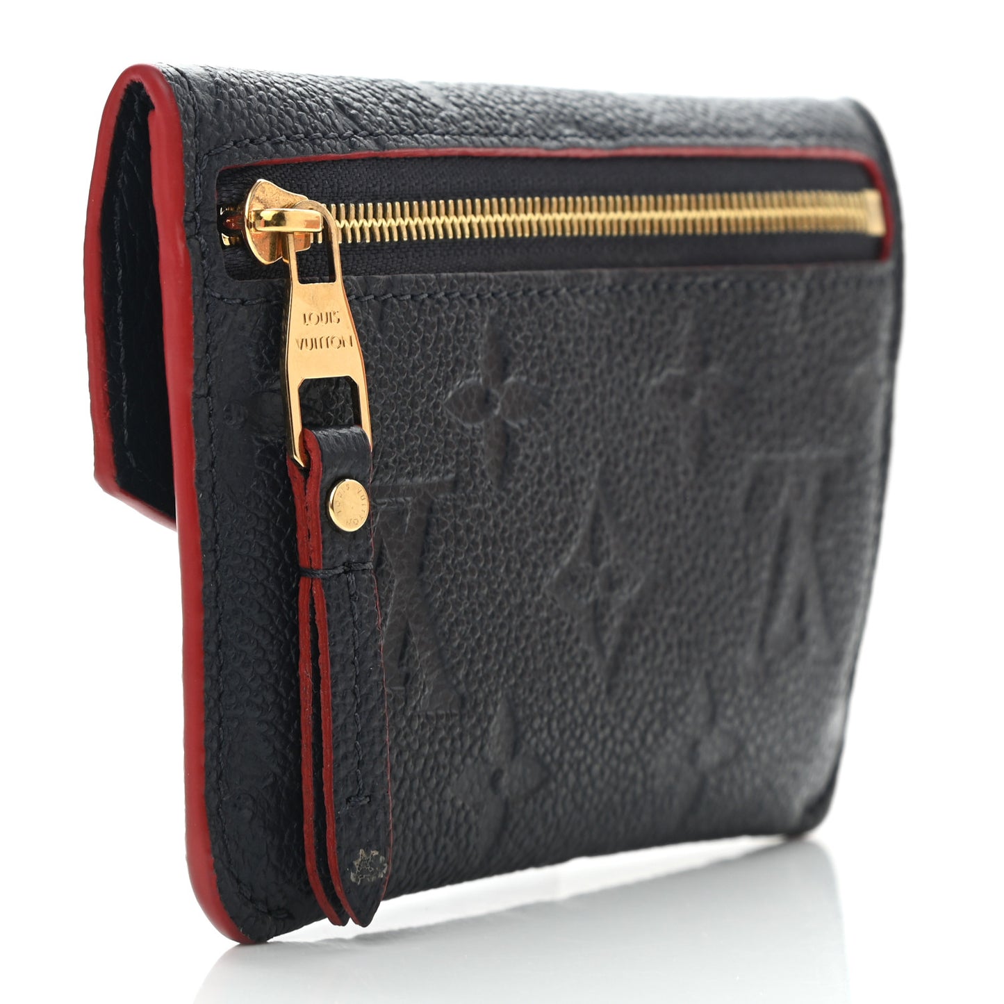 Empreinte Key Pouch Marine Rouge