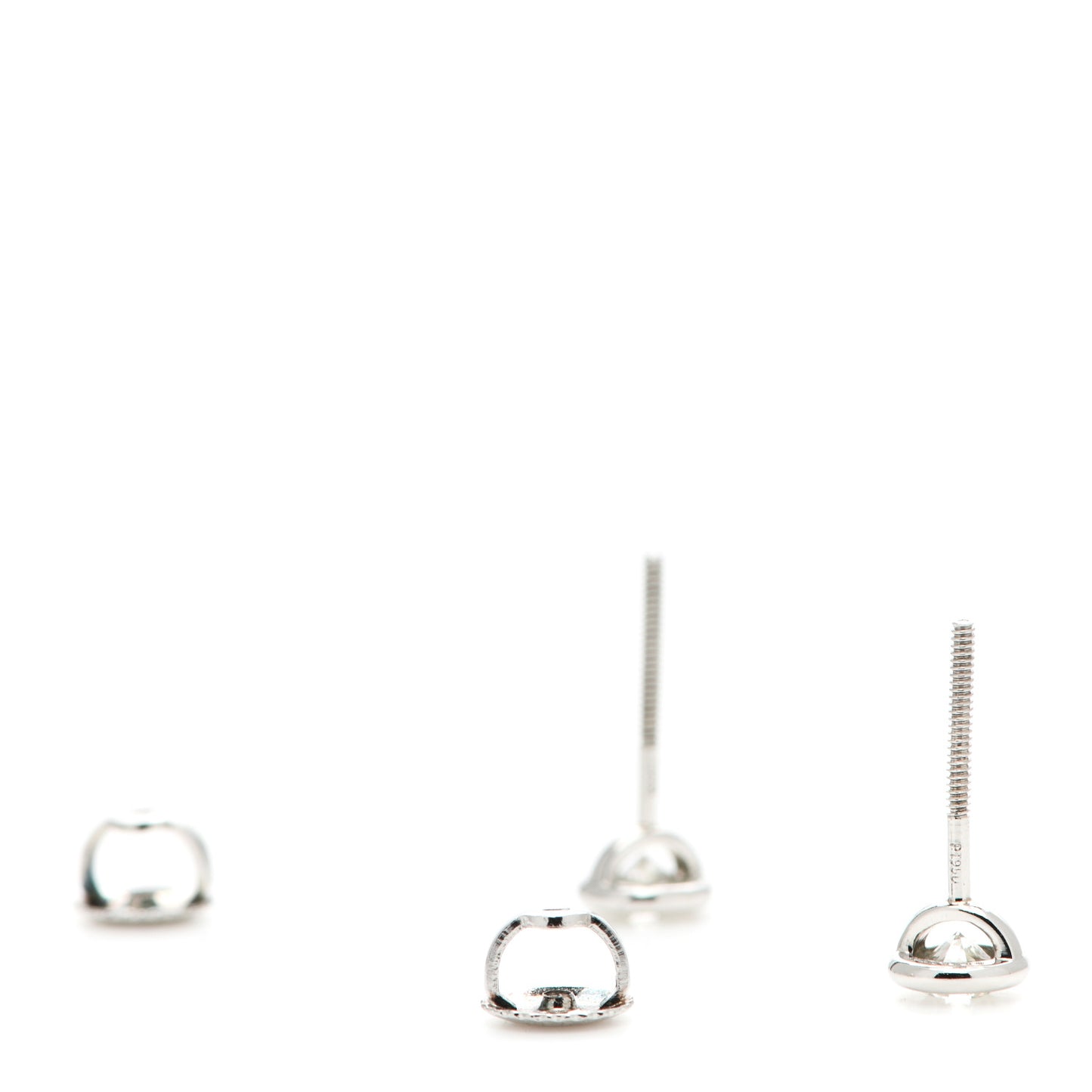 Platinum Diamond .50ctw Elsa Peretti Diamonds By The Yard Earrings