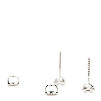 Tiffany Platinum Diamond .50ctw Elsa Peretti Diamonds By The Yard Earrings 3 of 6