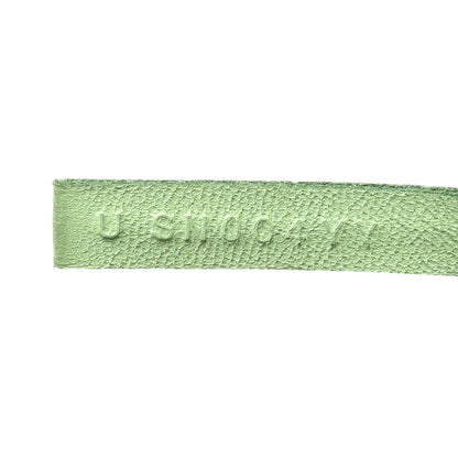 Hermes Lambskin Carmen Tassel Key Holder Menthe 4 of 4
