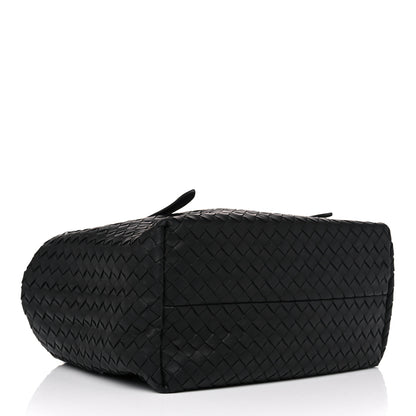 Bottega Veneta Nappa Intrecciato Mini Cesta Tote Black 4 of 9