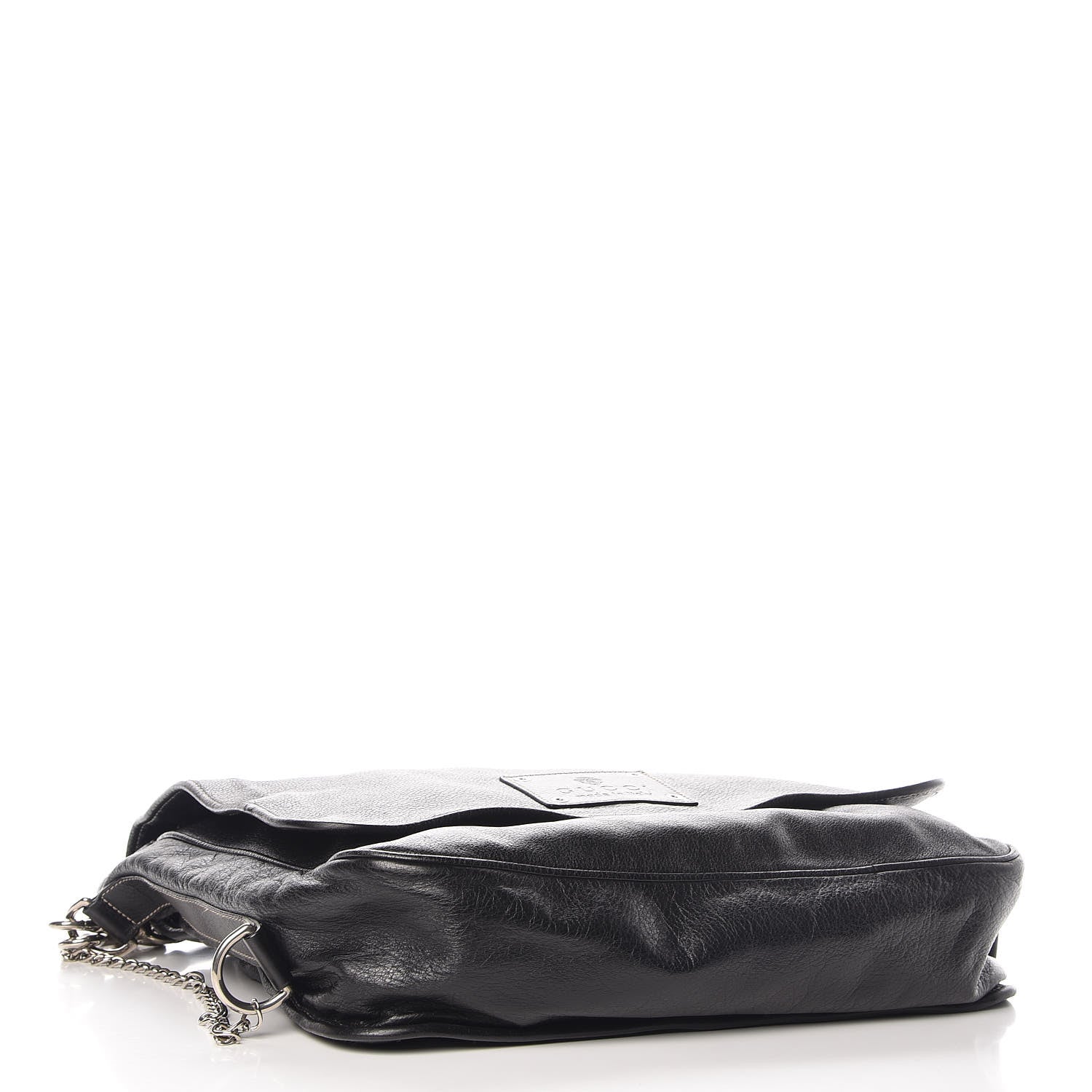 Gucci Calfskin Messenger Bag Black 4 of 10