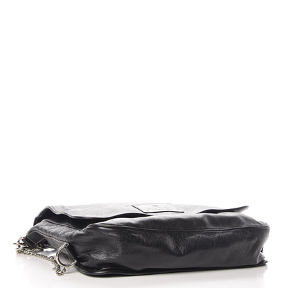 Gucci Calfskin Messenger Bag Black 4 of 10