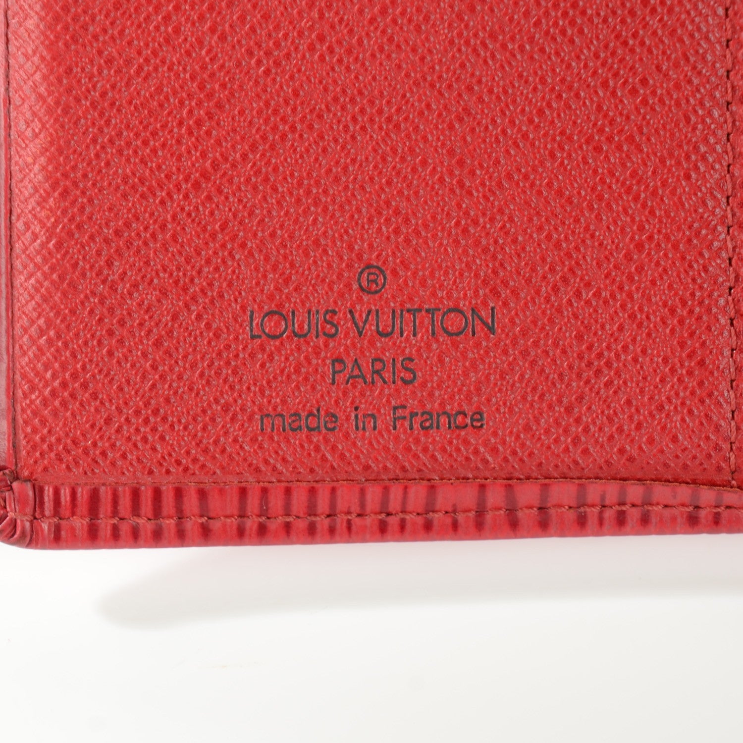 Louis Vuitton Epi French Purse Wallet Rouge 10 of 13