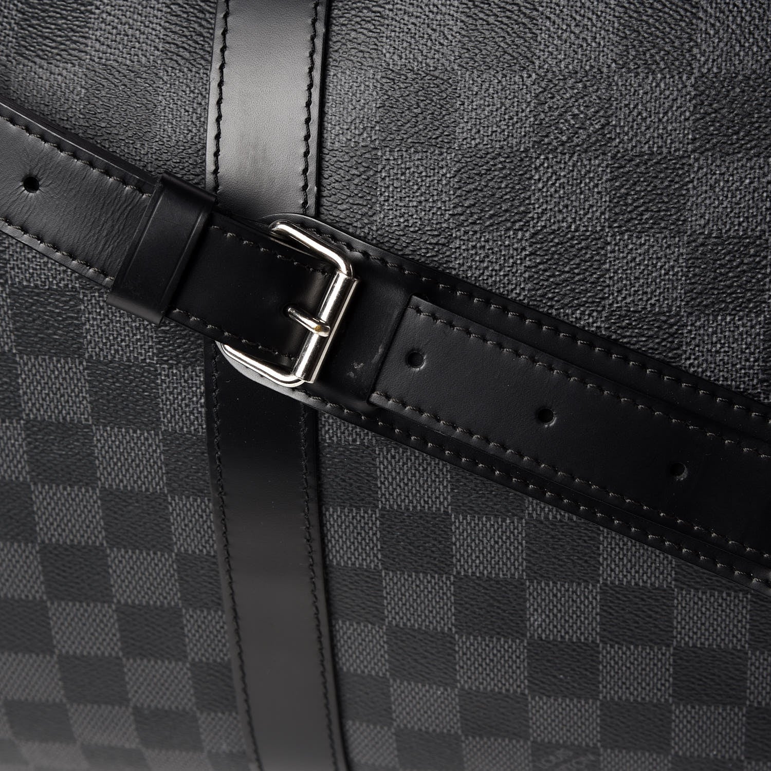 Louis Vuitton Damier Graphite Keepall Bandouliere 55 13 of 13