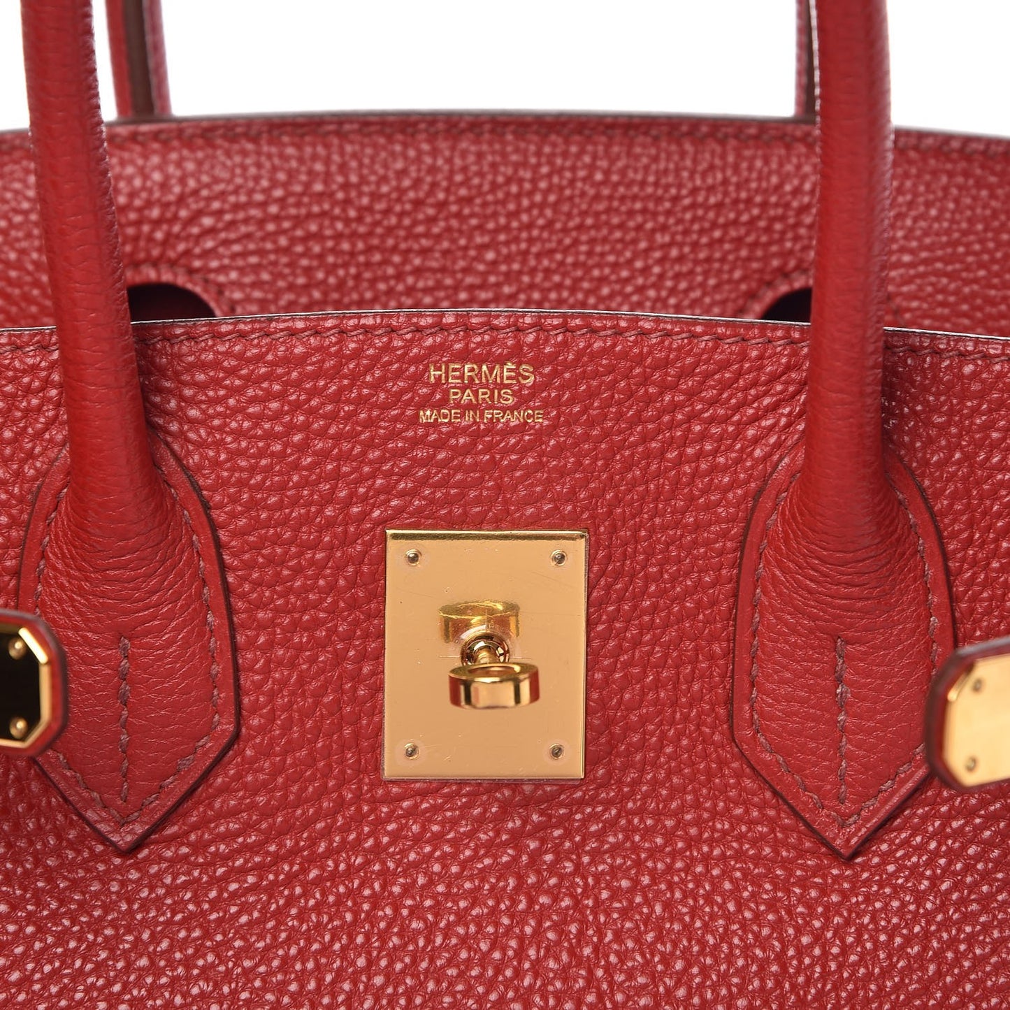 Togo Birkin 30 Rouge Garance