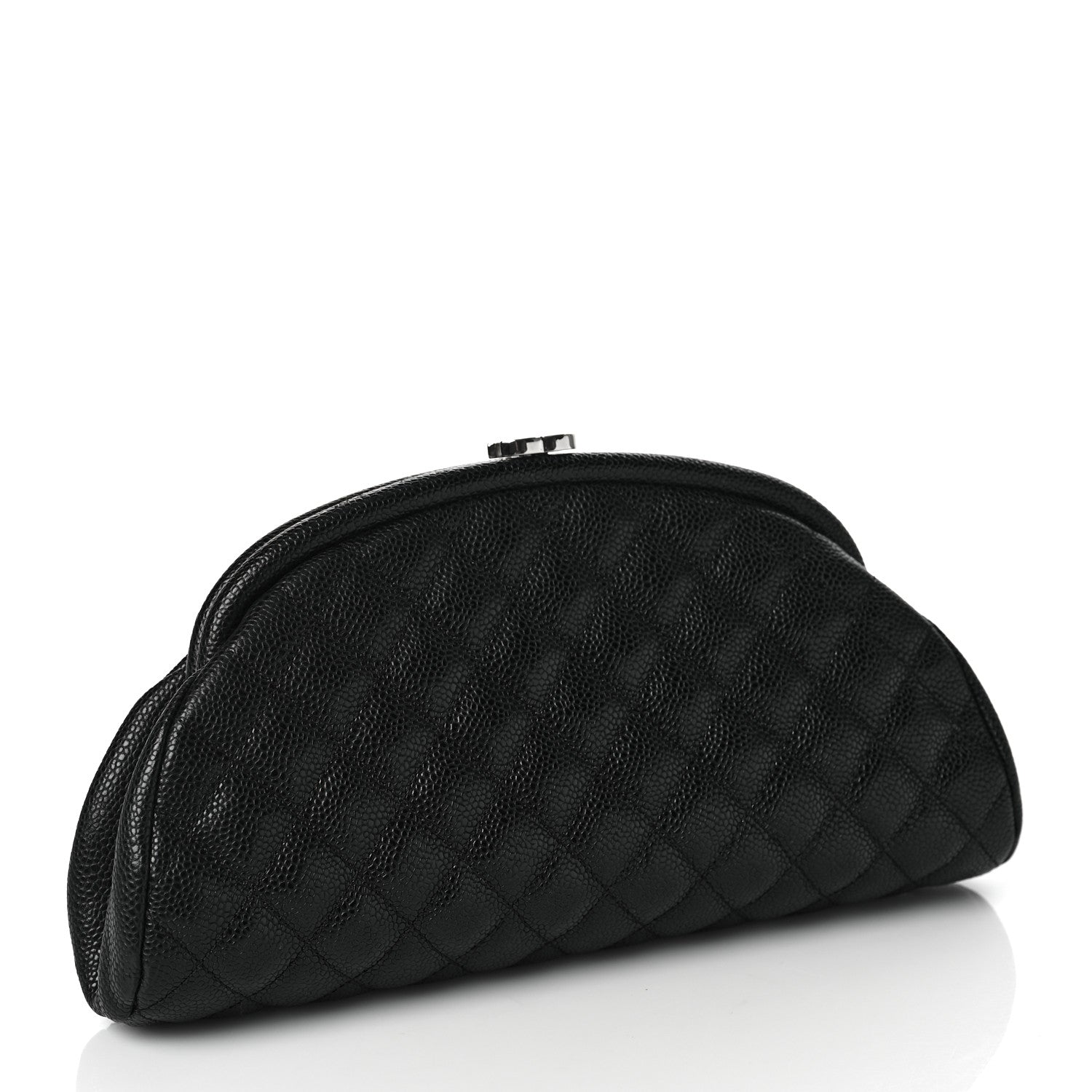 Chanel Caviar Quilted Timeless Clutch Black 3 of 9