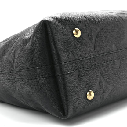 Louis Vuitton Empreinte Monogram Giant CarryAll MM Black 11 of 12