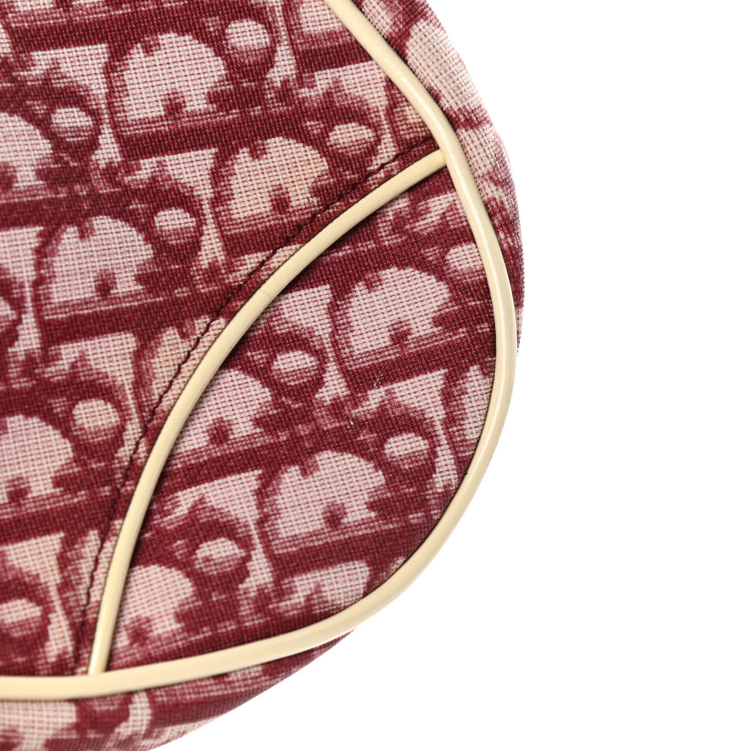 Christian Dior Monogram Mini Saddle Pochette Red 14 of 14
