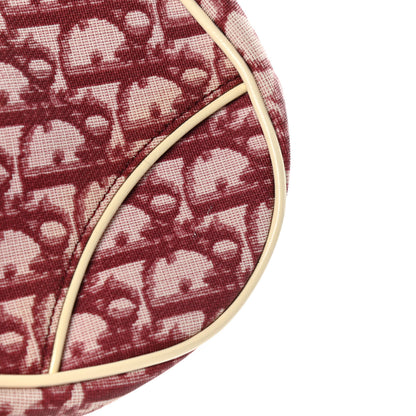Christian Dior Monogram Mini Saddle Pochette Red 14 of 14