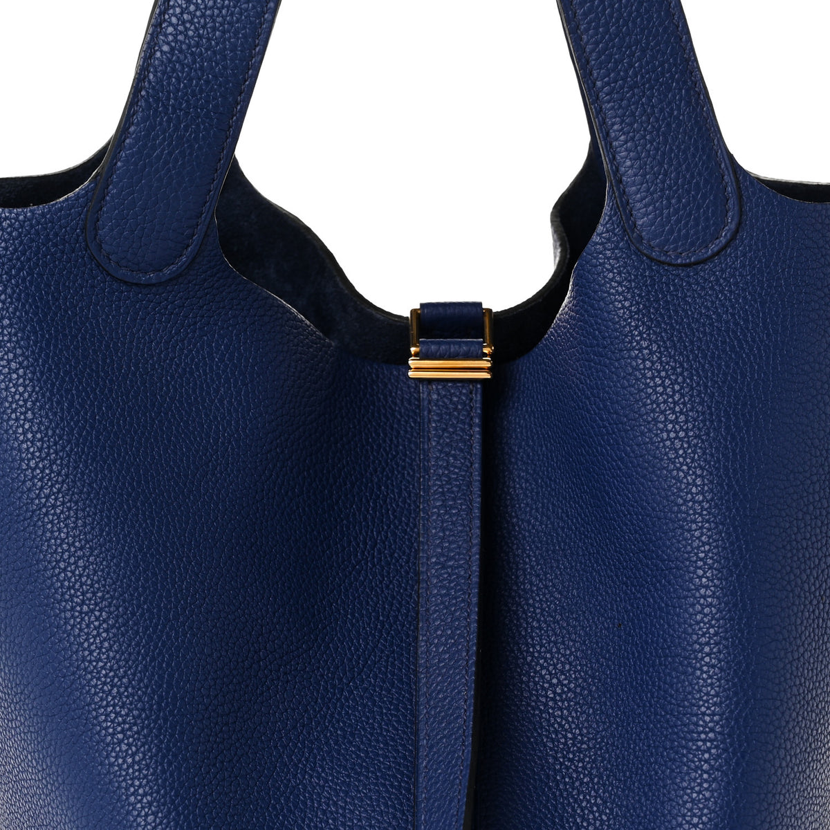 Hermes Taurillon Maurice Picotin Lock 22 MM Bleu Saphir 8 of 11