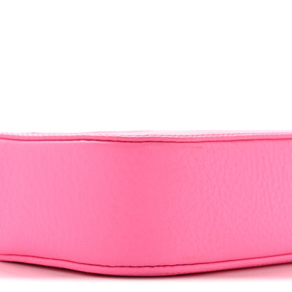 Balenciaga Calfskin Kittens Logo XS Everyday Camera Bag Acid Pink 9 of 13