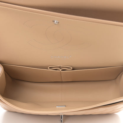 Chanel Caviar Quilted Jumbo Double Flap Beige Clair 4 of 4