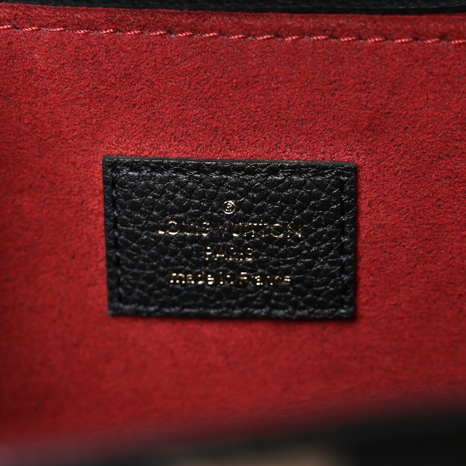 Louis Vuitton Empreinte Monogram Giant Pochette Metis Black Beige 6 of 9