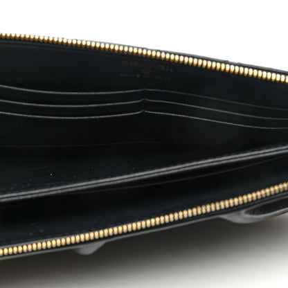 Chanel Lambskin Quilted Wave Clutch Black 5 of 8