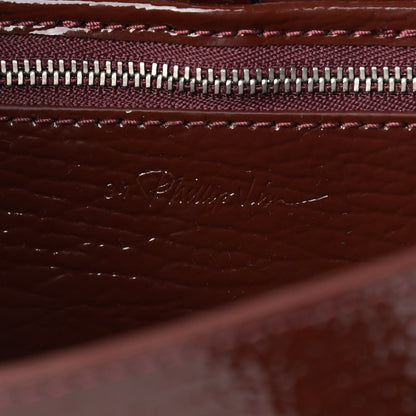 3.1 Phillip Lim Textured Patent Mini Pashli Satchel Burgundy 6 of 14