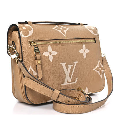 Louis Vuitton Empreinte Monogram Giant Pochette Metis Arizona Beige 3 of 9