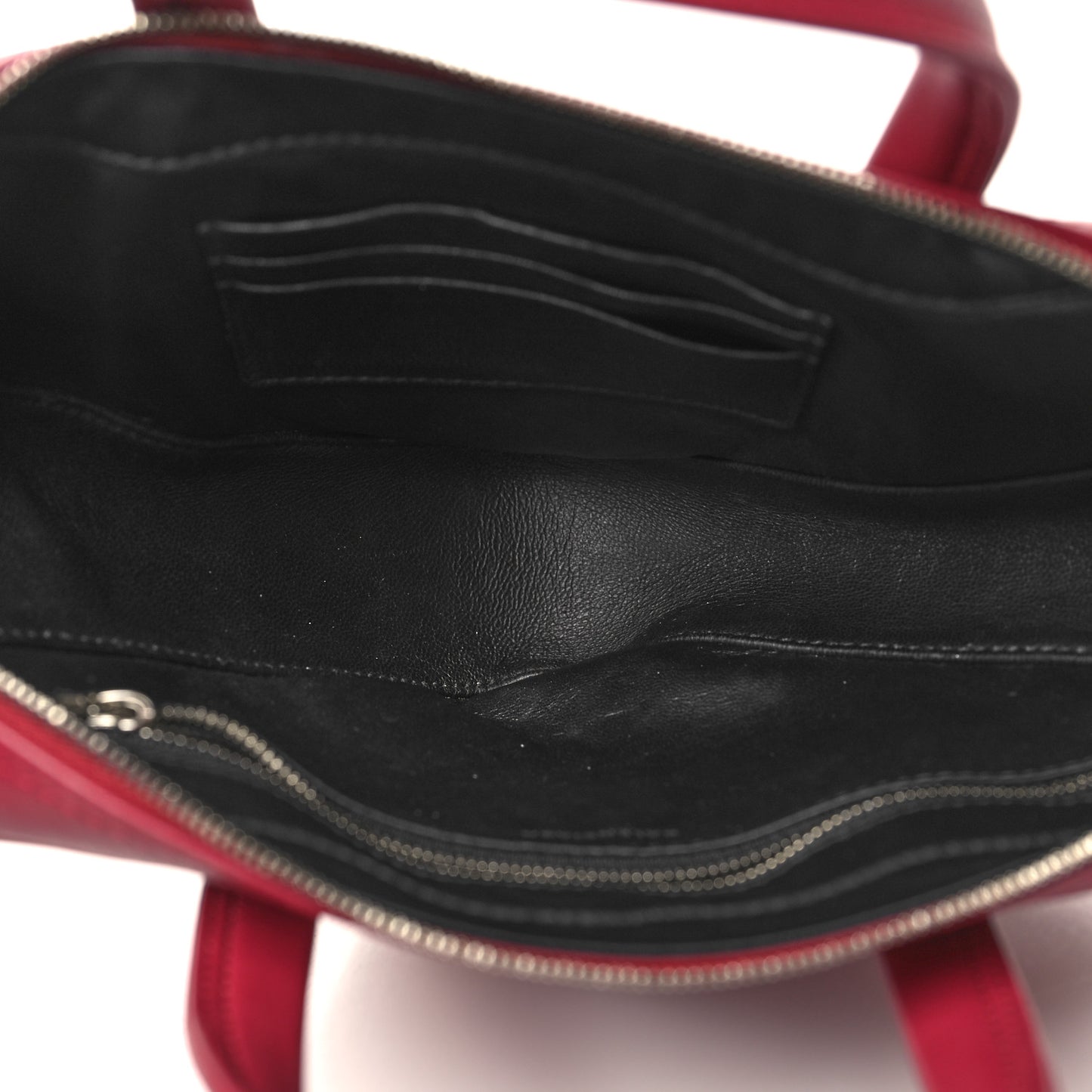 Calfskin XS Triangle Chain Duffle Rouge Grenat
