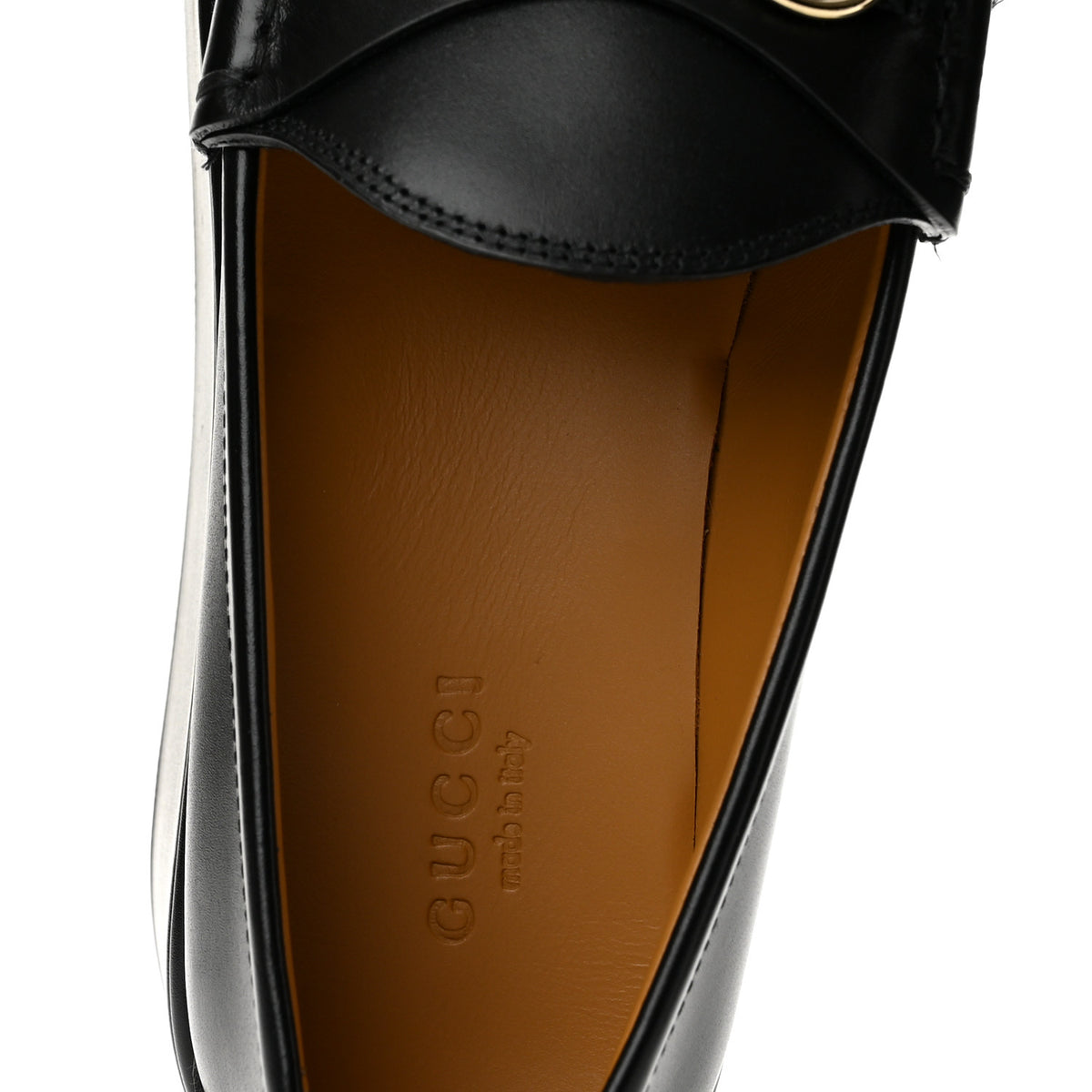 Kama Calfskin Horsebit Womens Wedge Platform Loafers 37 Black