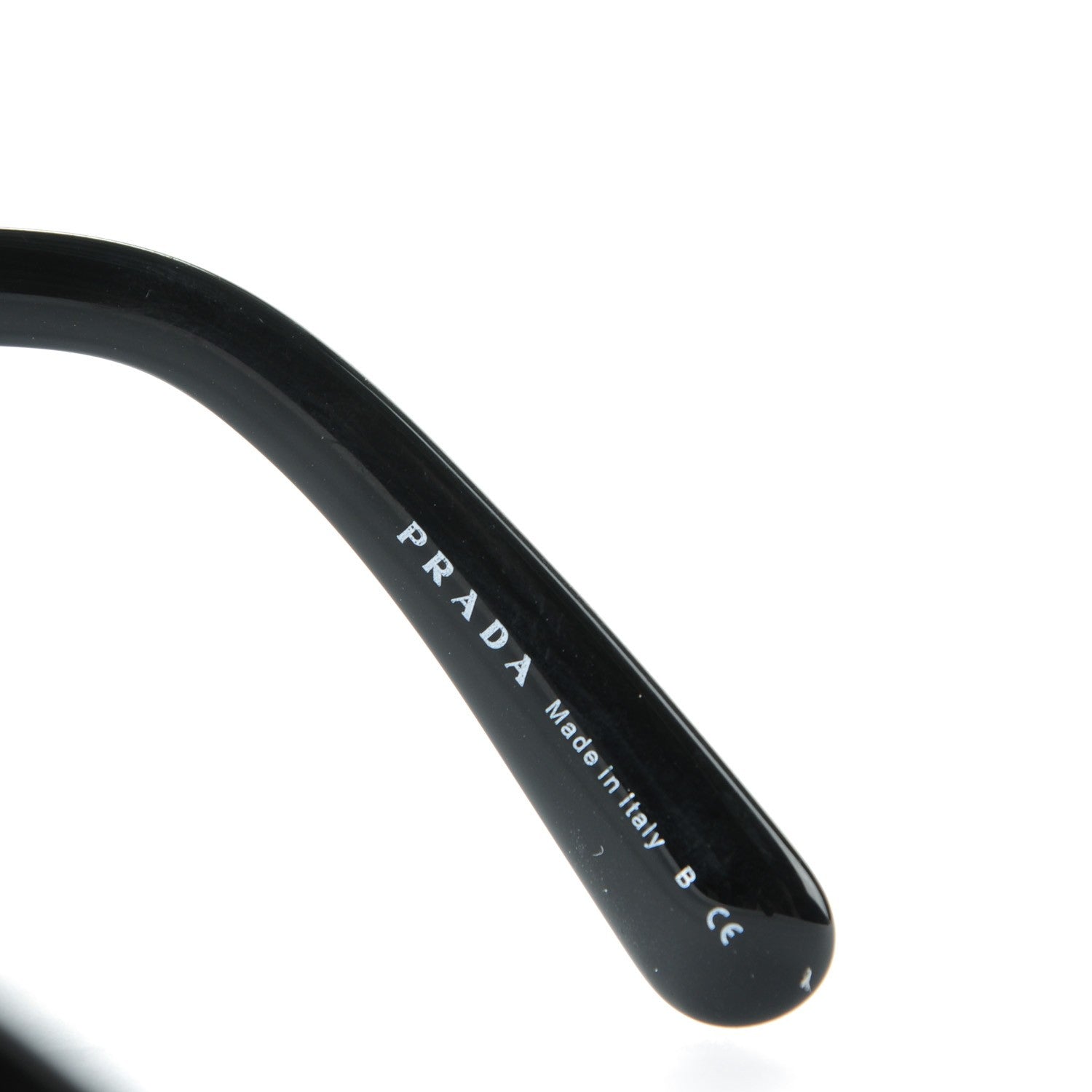 Prada Baroque Sunglasses SPR 27N Black 5 of 5
