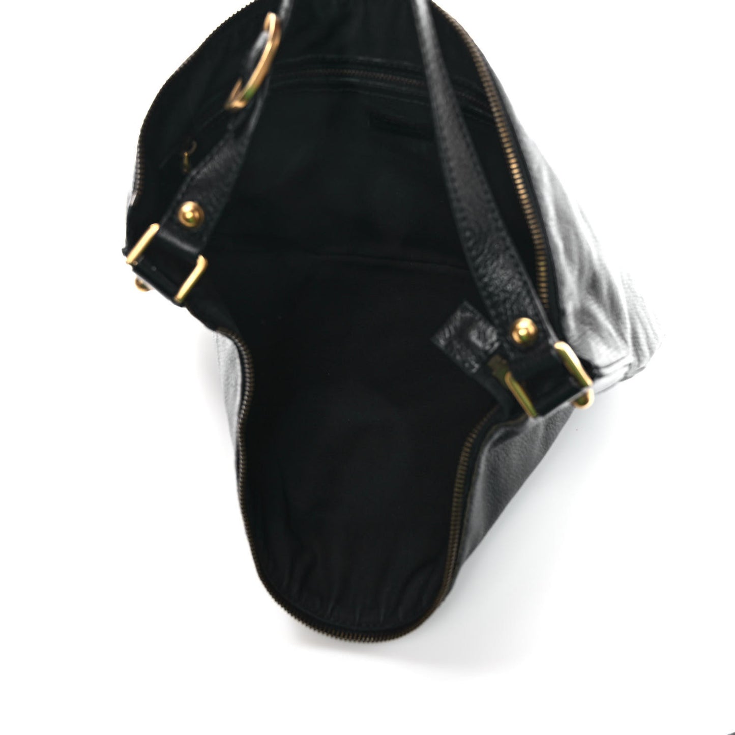 Calfskin Small Blondie Hobo Black